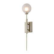 Corbett Lighting - 263-11 - One Light Wall Sconce - Tempest - Satin Silver Leaf
