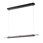 Hubbardton Forge - 139920-LED-STND-10-WD - LED Pendant - Plank - Black