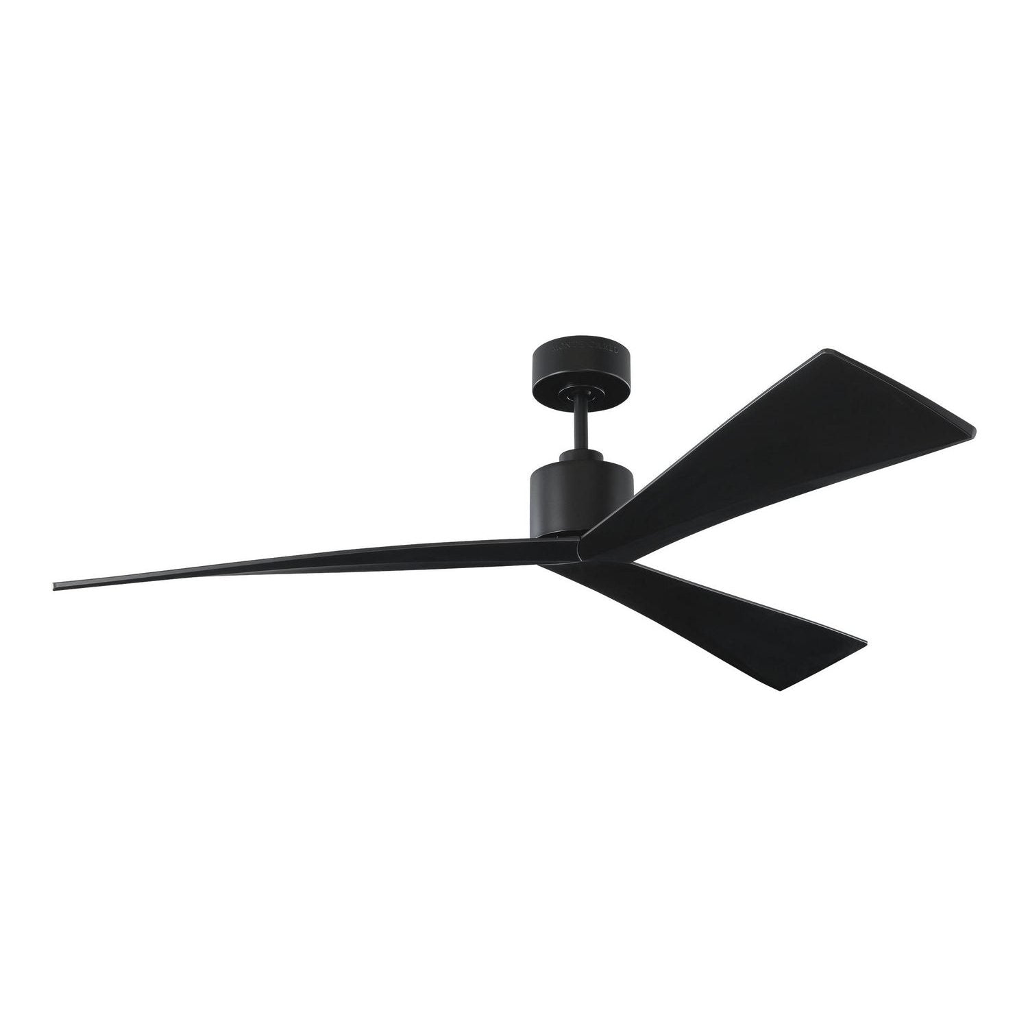 Visual Comfort Fan - 3ADR60BKBK - 60"Ceiling Fan - Adler - Matte Black