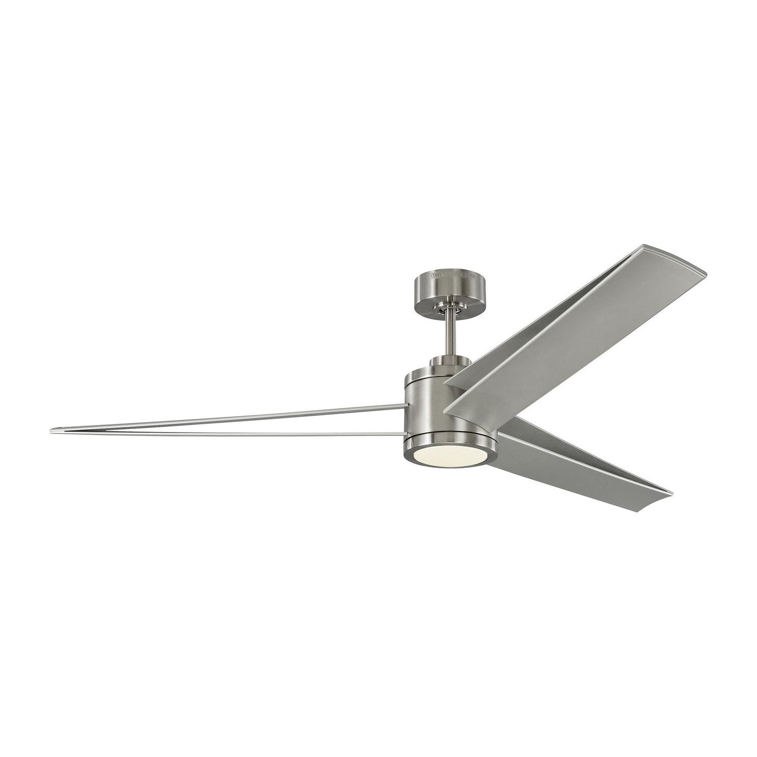Visual Comfort Fan - 3AMR60BSD - 60"Ceiling Fan - Armstrong - Brushed Steel