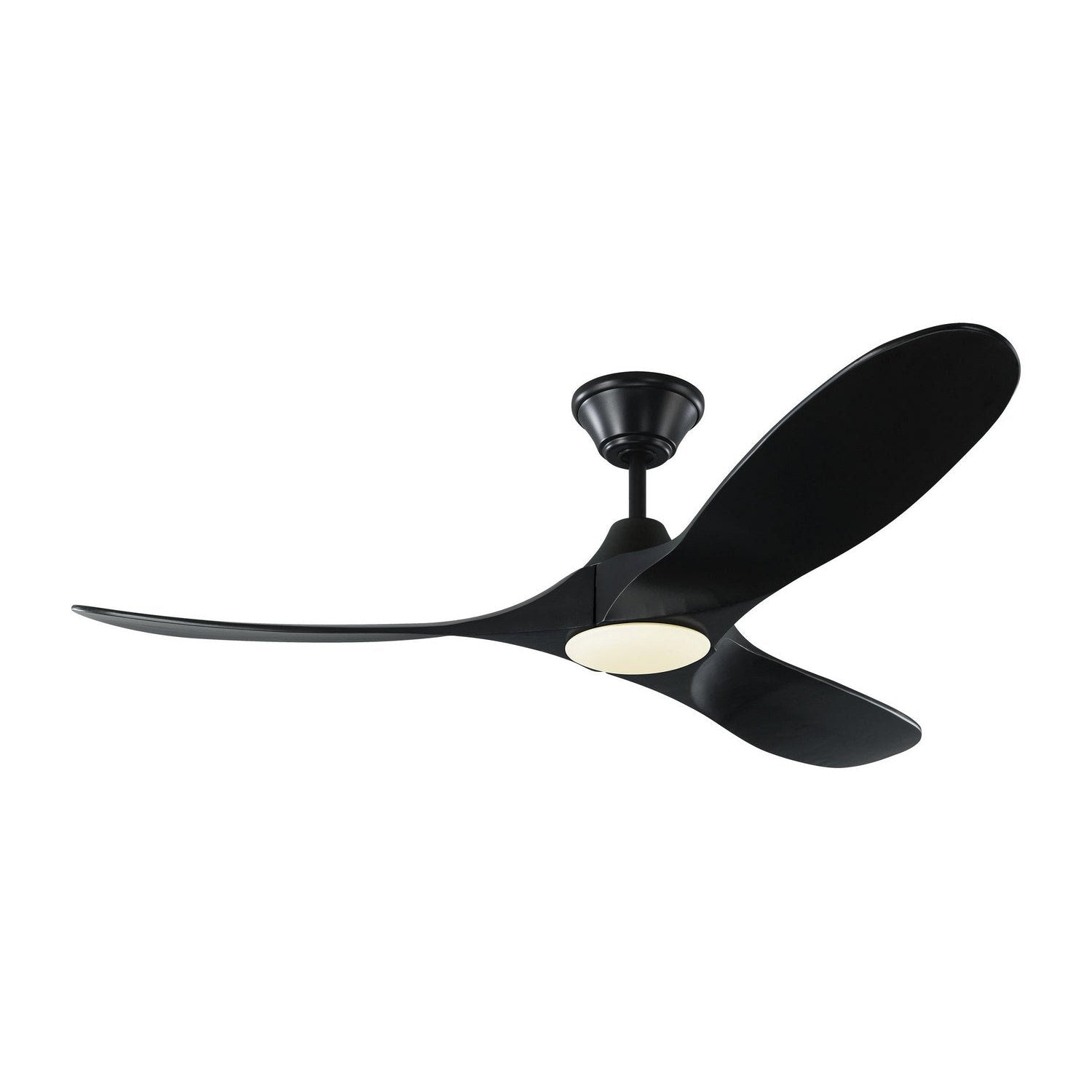 Visual Comfort Fan - 3MAVR52BKBKD - 52"Ceiling Fan - Maverick - Matte Black