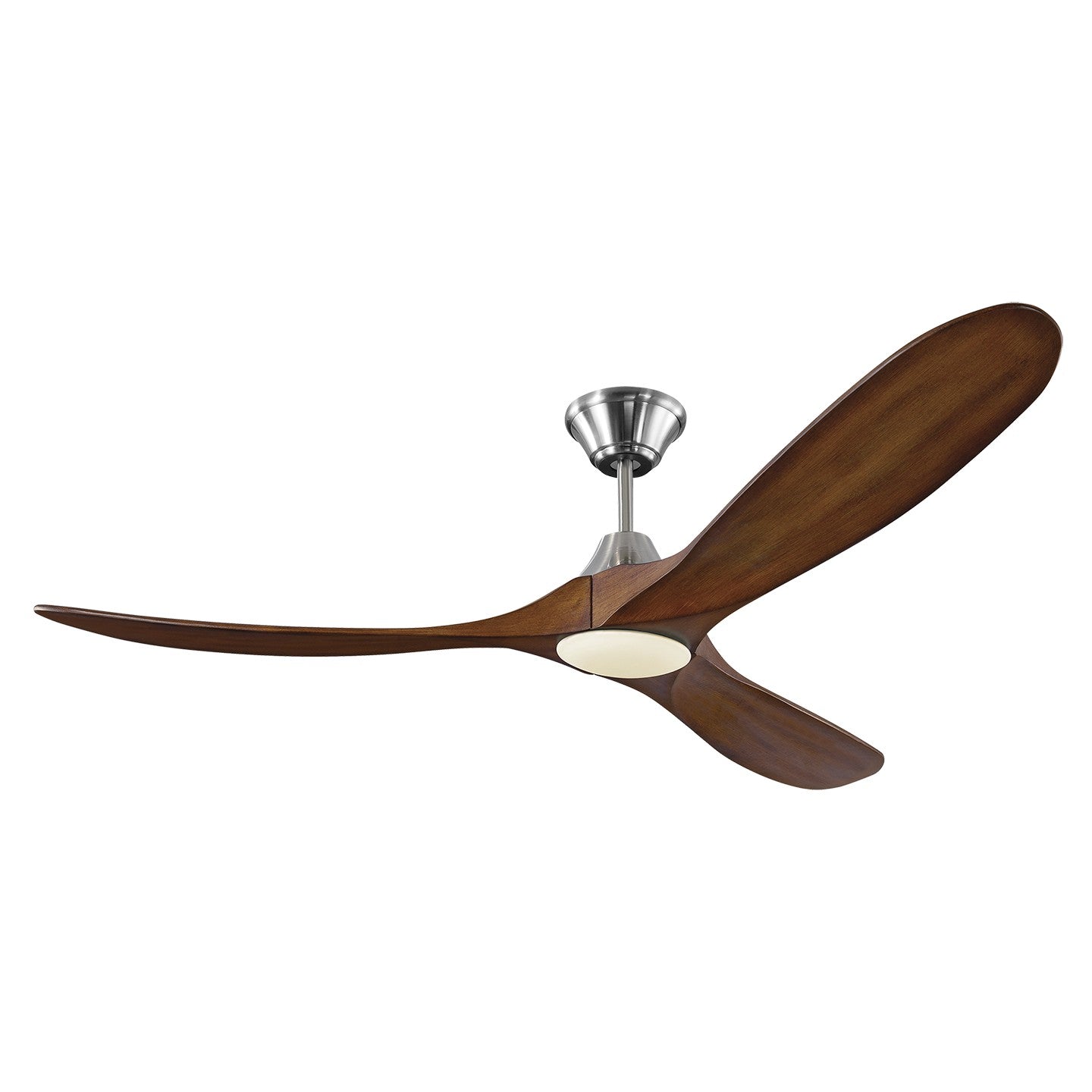 Visual Comfort Fan - 3MAVR60BSKOAD - 60"Ceiling Fan - Maverick - Brushed Steel