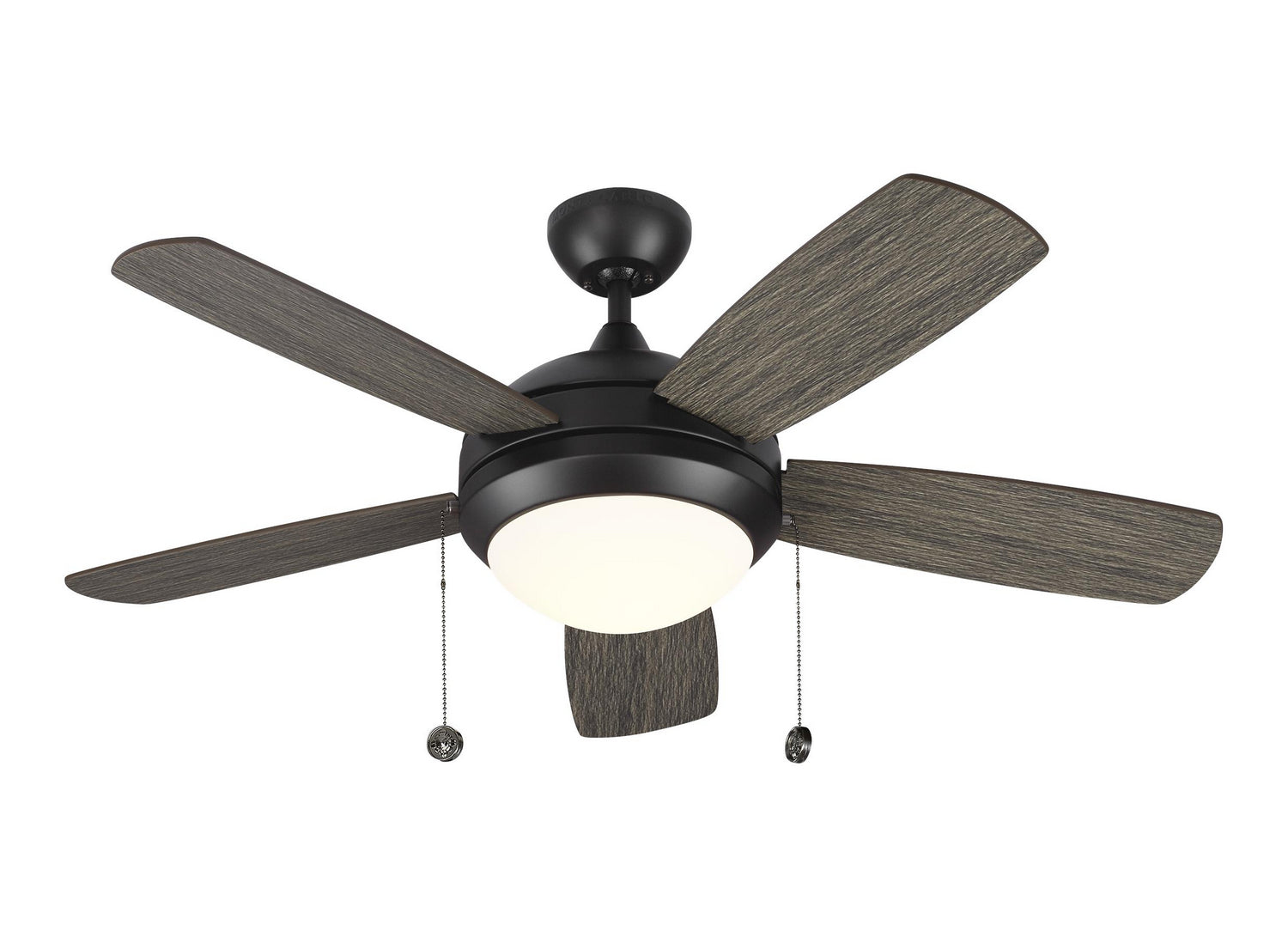 Generation Lighting - 5DIC44AGPD-V1 - 44" Ceiling Fan - Discus - Aged Pewter