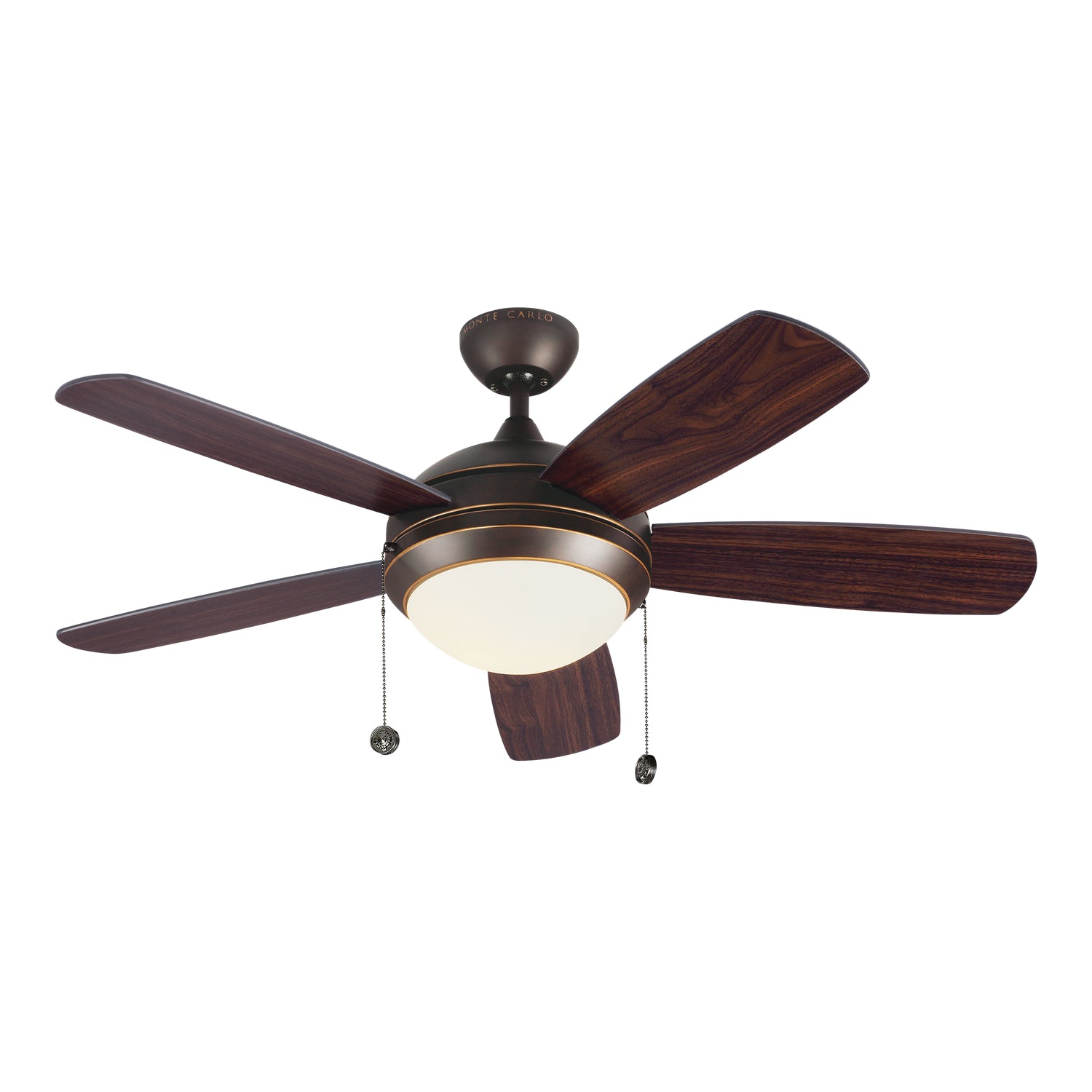 Generation Lighting - 5DIC44RBD-V1 - 44" Ceiling Fan - Discus - Roman Bronze