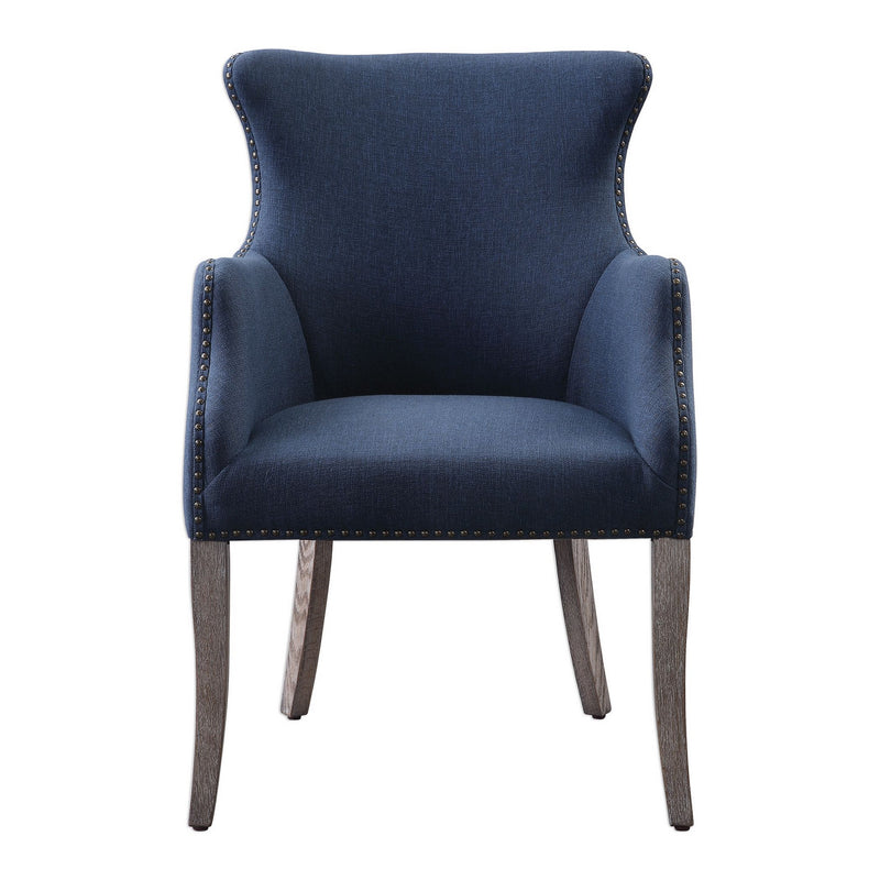 Uttermost - 23499 - Chair - Yareena - Antique Bronze