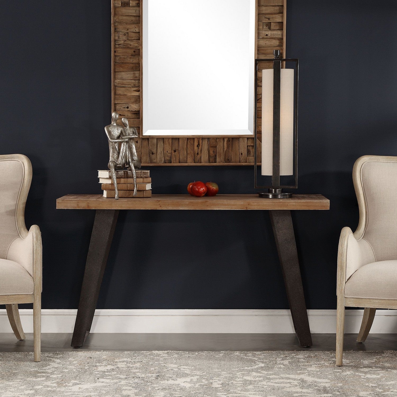 Uttermost - 24877 - Console Table - Freddy - Aged Black