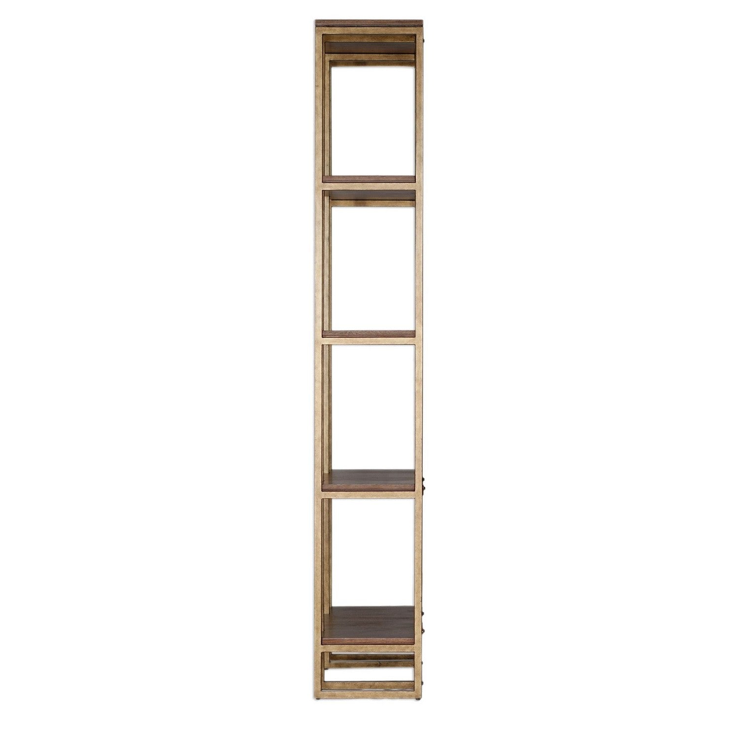 Uttermost - 25347 - Etagere - Karishma - Brushed Antique Gold