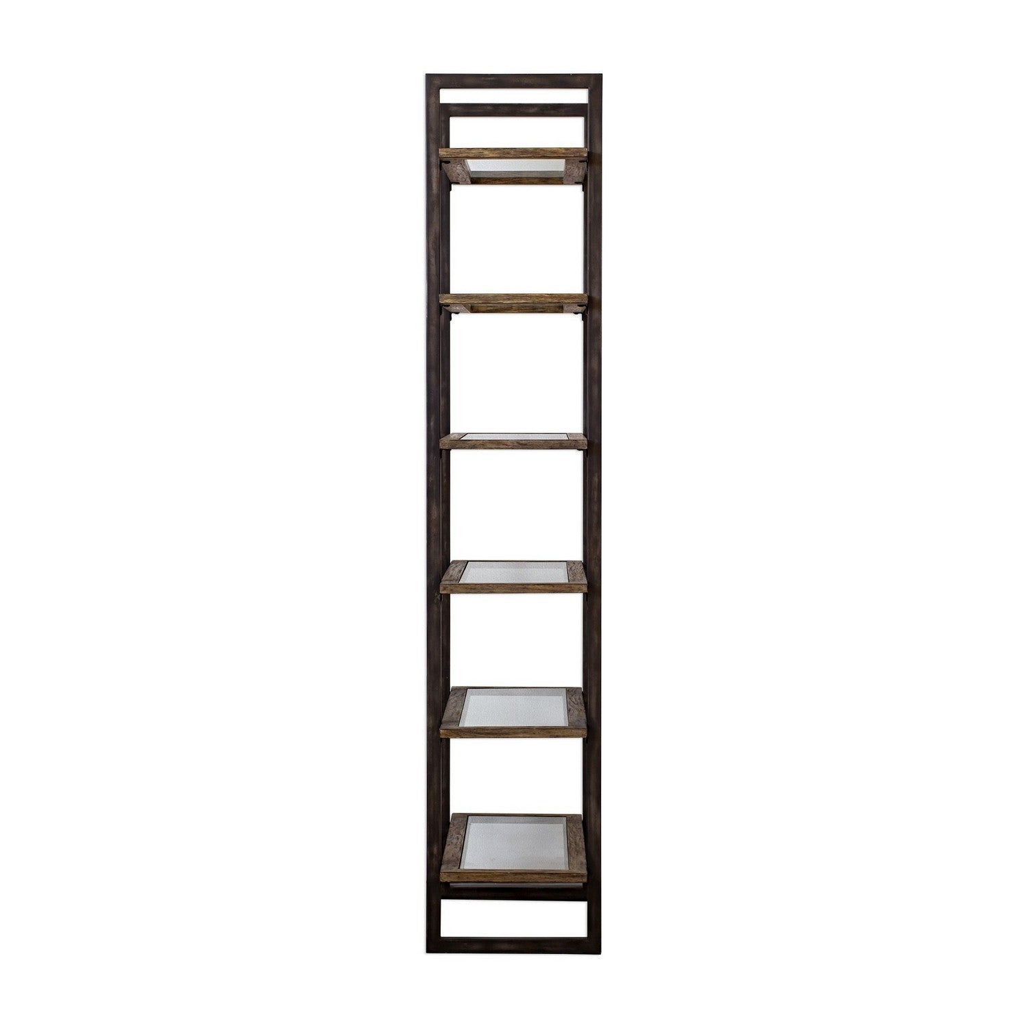 Uttermost - 25440 - Etagere - Olwyn - Aged Steel