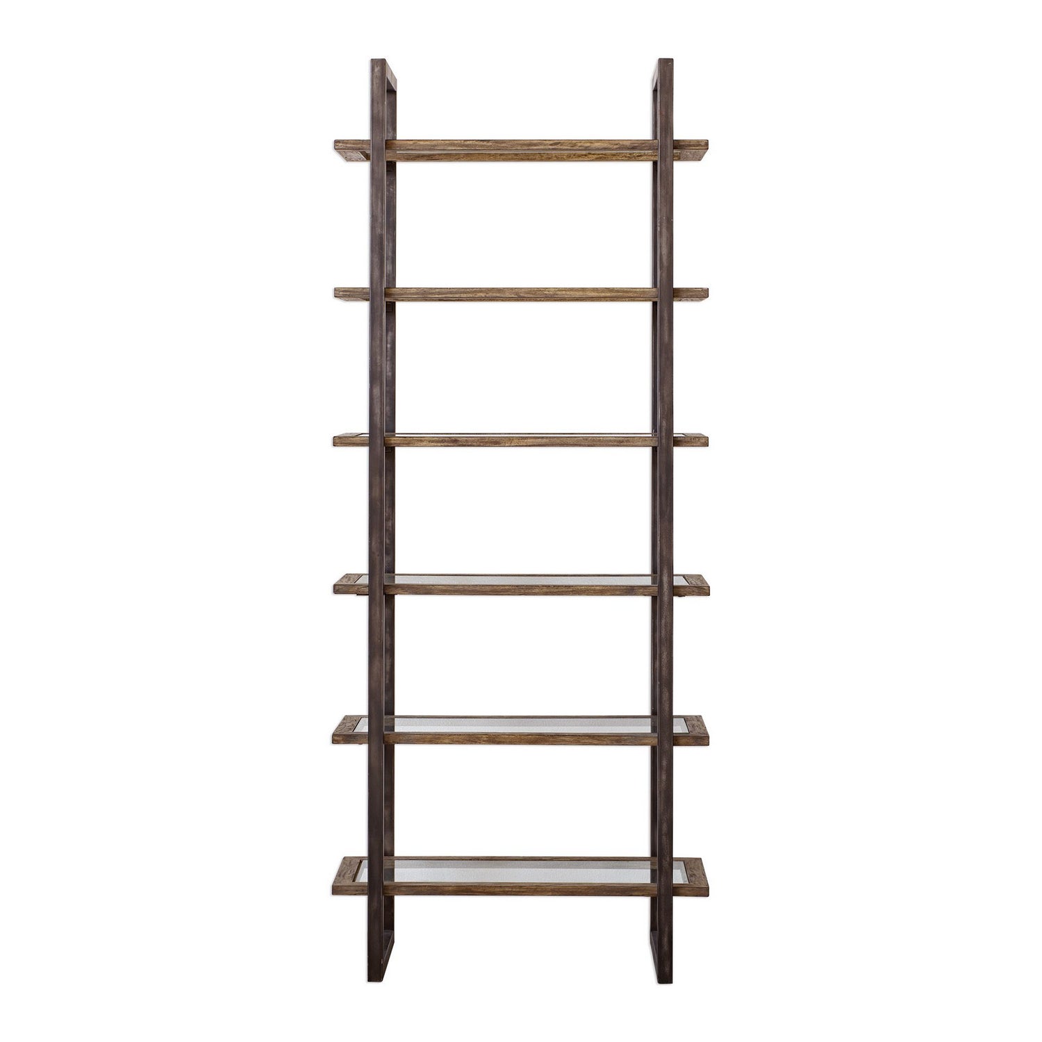 Uttermost - 25440 - Etagere - Olwyn - Aged Steel