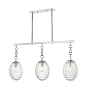 Hudson Valley - 4940-PN - Three Light Island Pendant - Venice - Polished Nickel