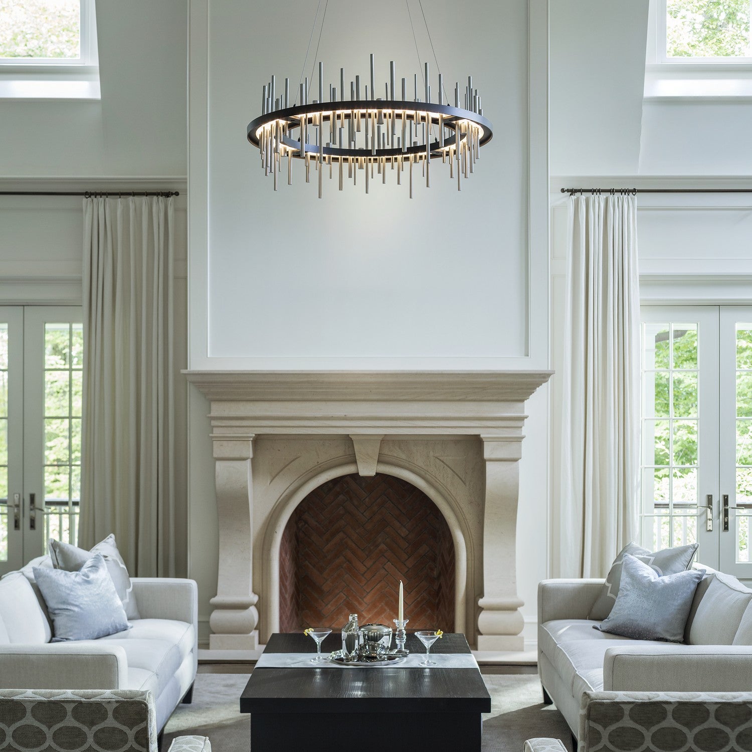 Hubbardton Forge - 139910-LED-STND-10-82 - LED Pendant - Cityscape - Black