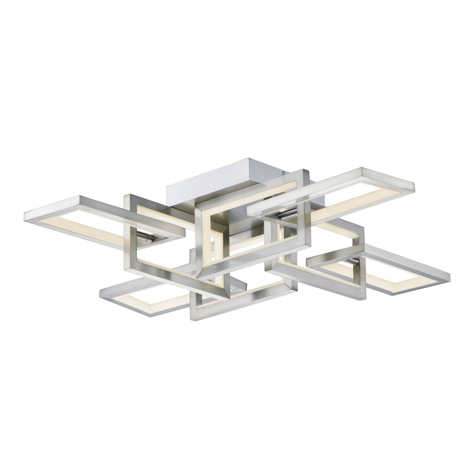 ET2 - E20352-SN - LED Flush Mount - Link - Satin Nickel