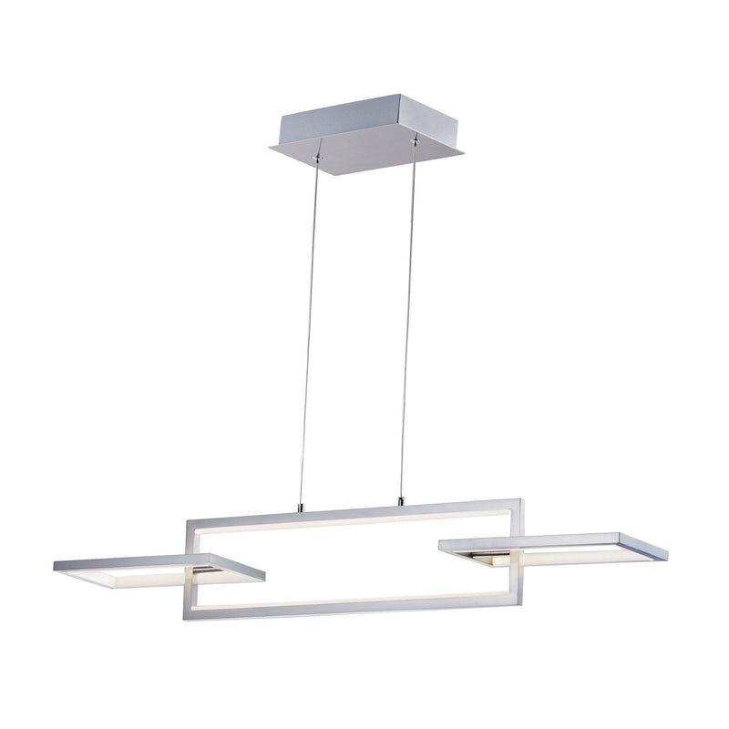 ET2 - E20354-SN - LED Pendant - Link - Satin Nickel