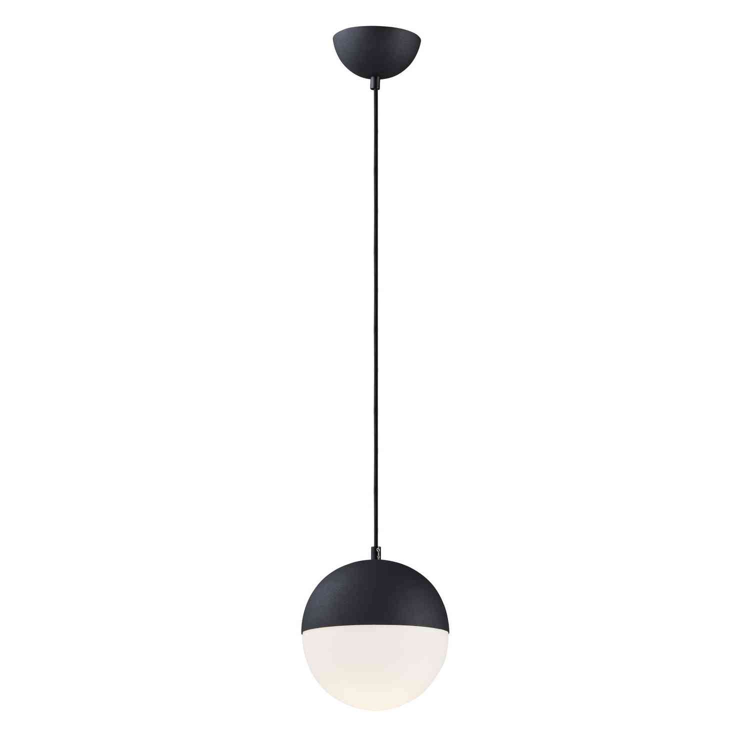 ET2 - E20361-92BK - LED Mini Pendant - Half Moon - Black