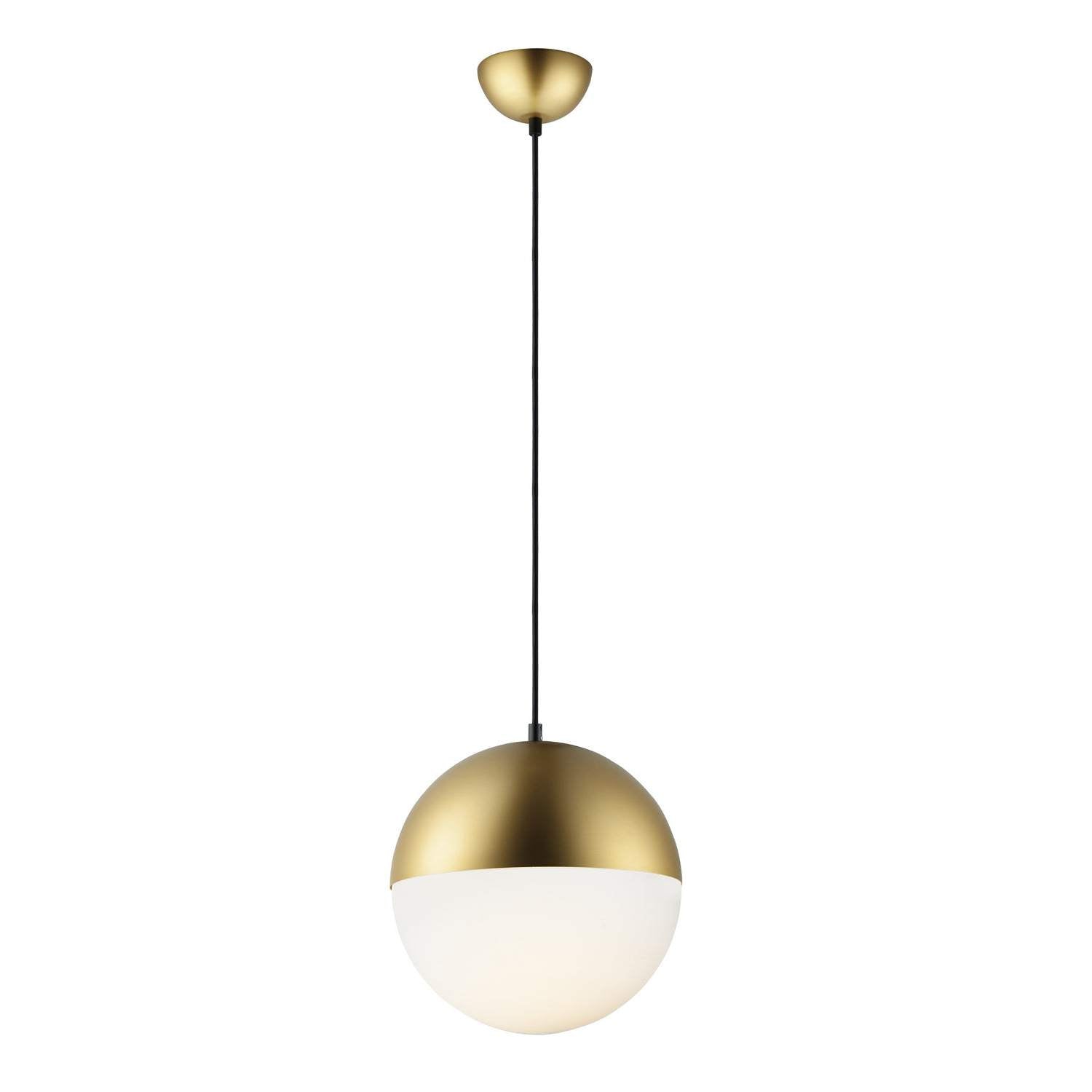 ET2 - E20366-92MG - LED Pendant - Half Moon - Metallic Gold