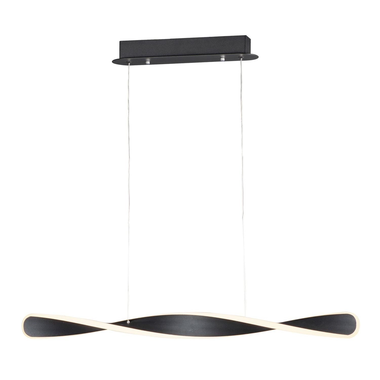 ET2 - E24155-BK - LED Pendant - Pirouette - Black