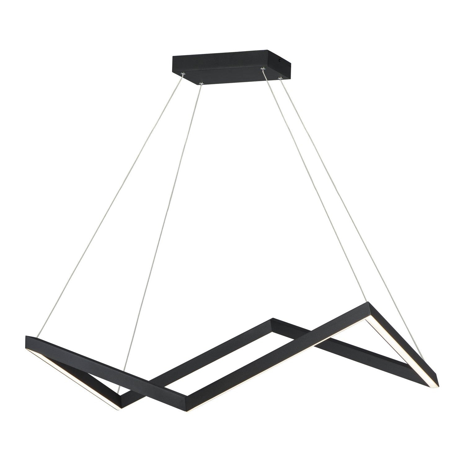 ET2 - E30576-BK - LED Pendant - Stealth - Black