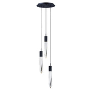 ET2 - E31243-20BK - LED Pendant - Quartz - Black