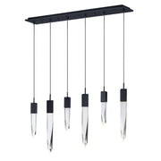 ET2 - E31245-20BK - LED Pendant - Quartz - Black
