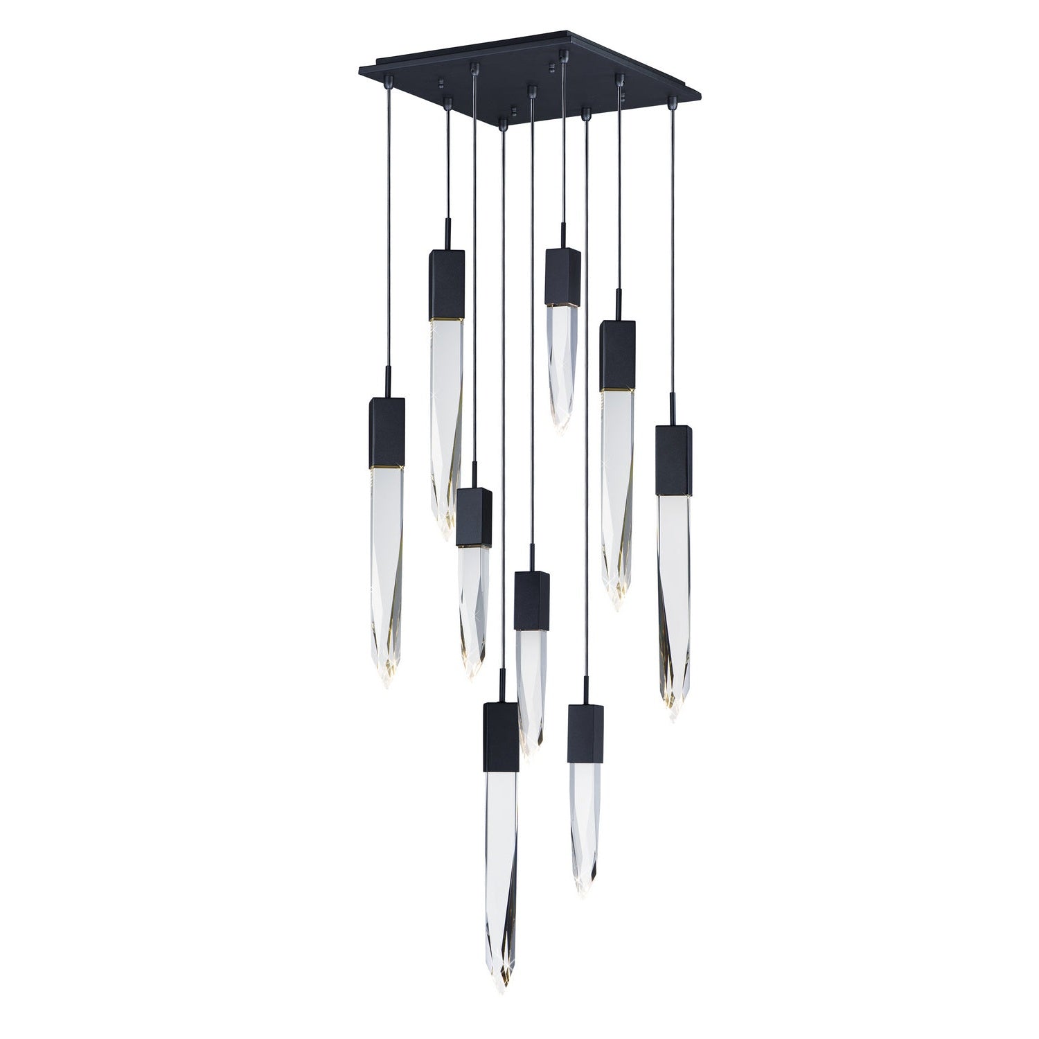 ET2 - E31246-20BK - LED Pendant - Quartz - Black