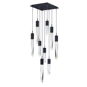 ET2 - E31246-20BK - LED Pendant - Quartz - Black