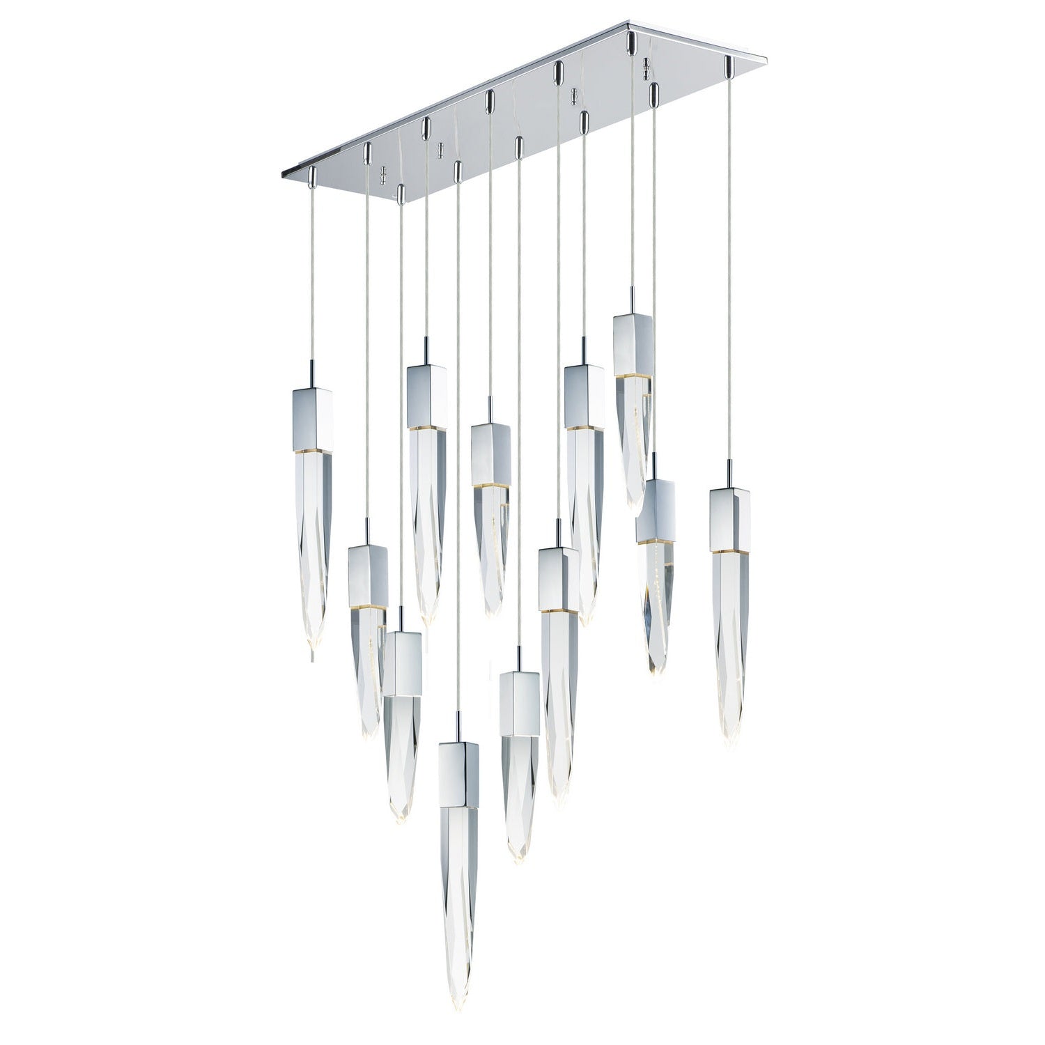 ET2 - E31248-20PC - LED Pendant - Quartz - Polished Chrome