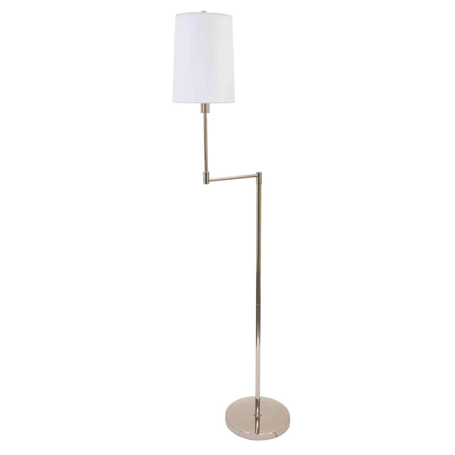 House of Troy - WOL400-PN - One Light Floor Lamp - Wolcott - Polished Nickel