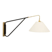 House of Troy - WS731-ABBLK - One Light Wall Sconce - Wall Swing - Antique Brass/Black