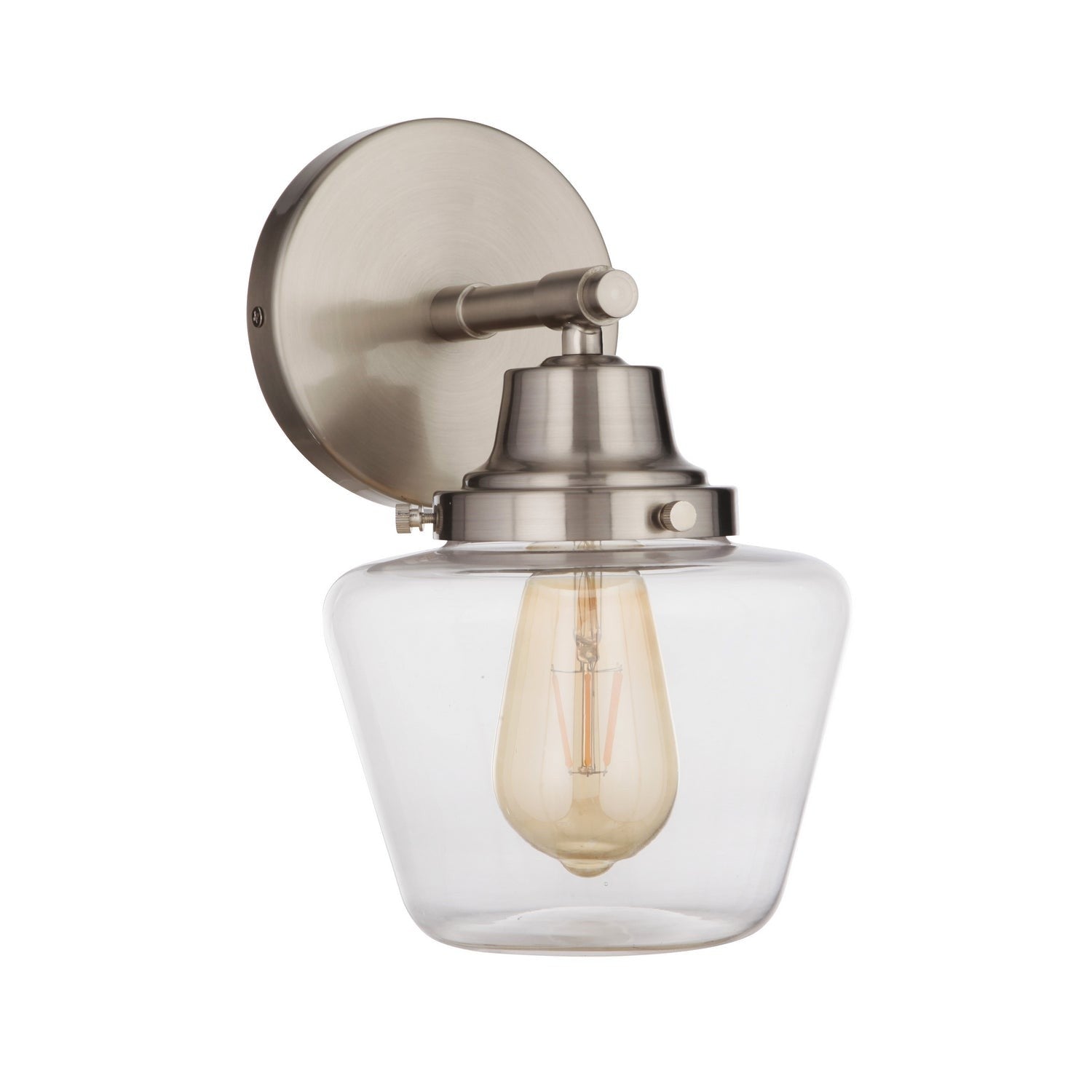 Craftmade - 19507BNK1 - One Light Wall Sconce - Essex - Brushed Polished Nickel