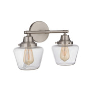 Craftmade - 19518BNK2 - Two Light Vanity - Essex - Brushed Polished Nickel