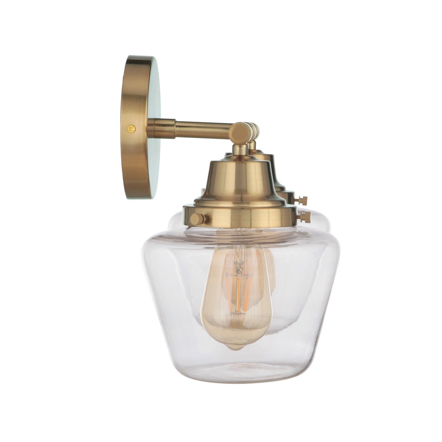 Craftmade - 19518SB2 - Two Light Vanity - Essex - Satin Brass