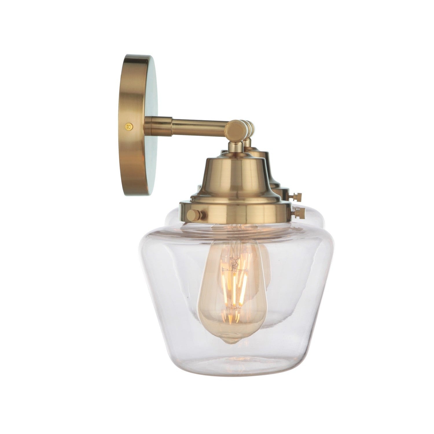 Craftmade - 19518SB2 - Two Light Vanity - Essex - Satin Brass