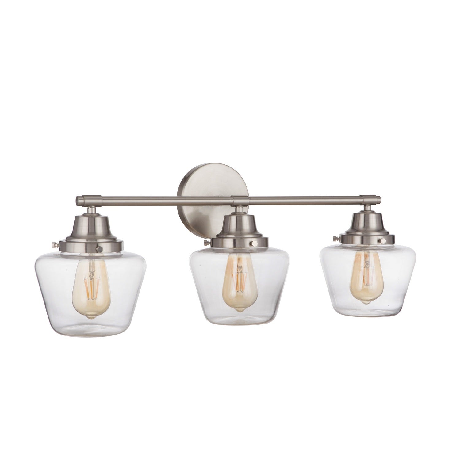 Craftmade - 19528BNK3 - Three Light Vanity - Essex - Brushed Polished Nickel