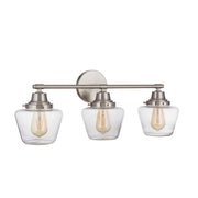 Craftmade - 19528BNK3 - Three Light Vanity - Essex - Brushed Polished Nickel