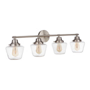 Craftmade - 19538BNK4 - Four Light Vanity - Essex - Brushed Polished Nickel