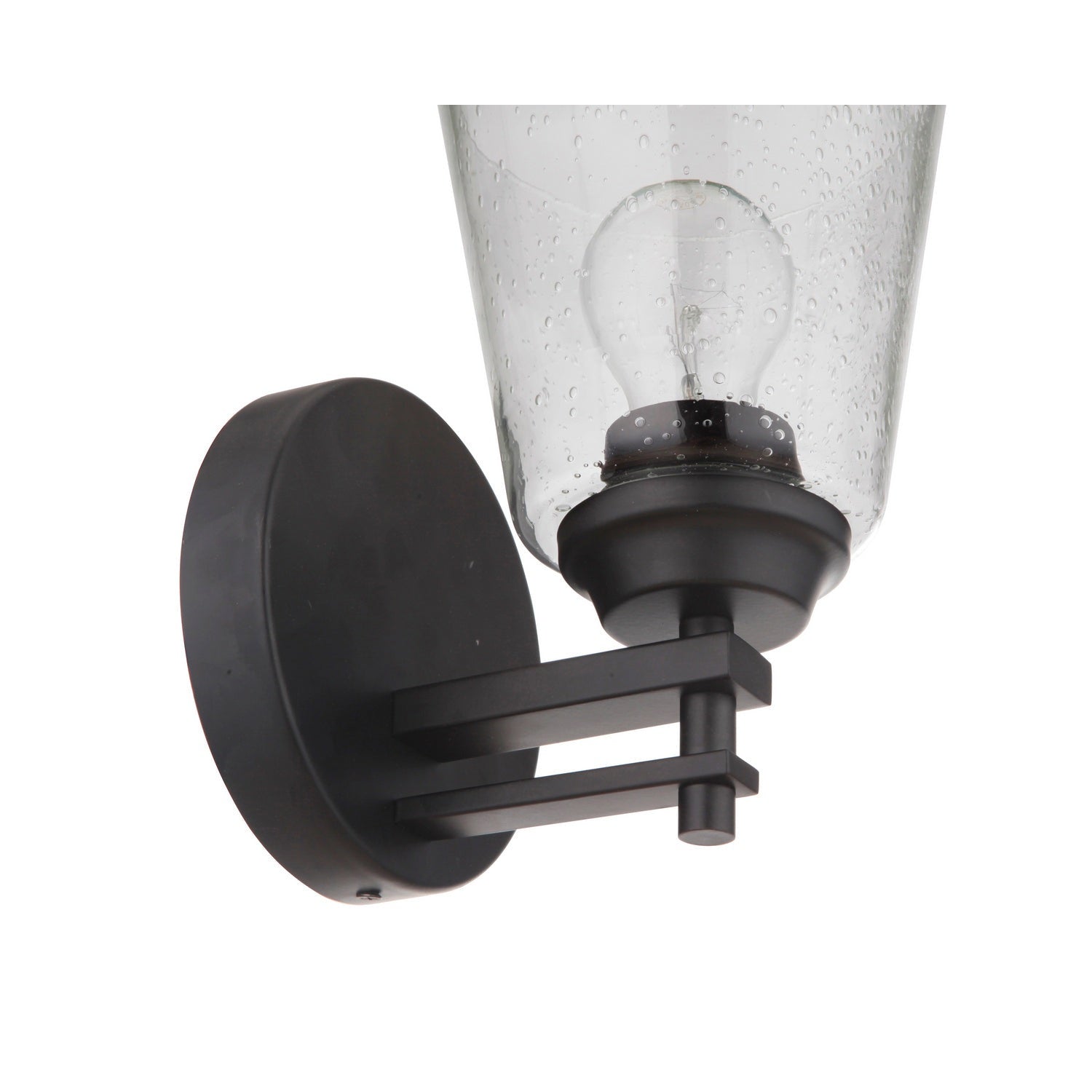 Craftmade - 19606FB1 - One Light Wall Sconce - Drake - Flat Black