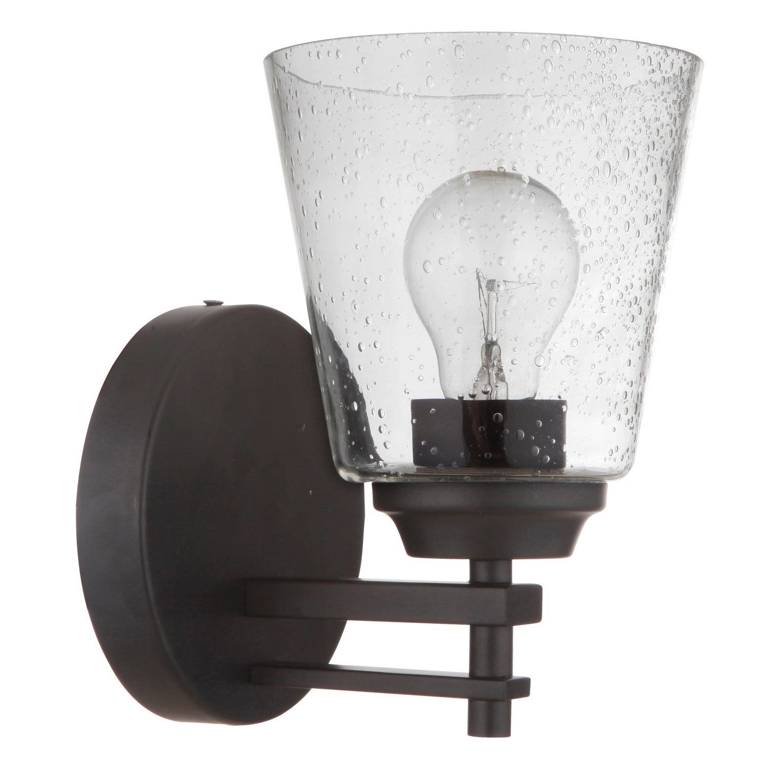 Craftmade - 19606FB1 - One Light Wall Sconce - Drake - Flat Black