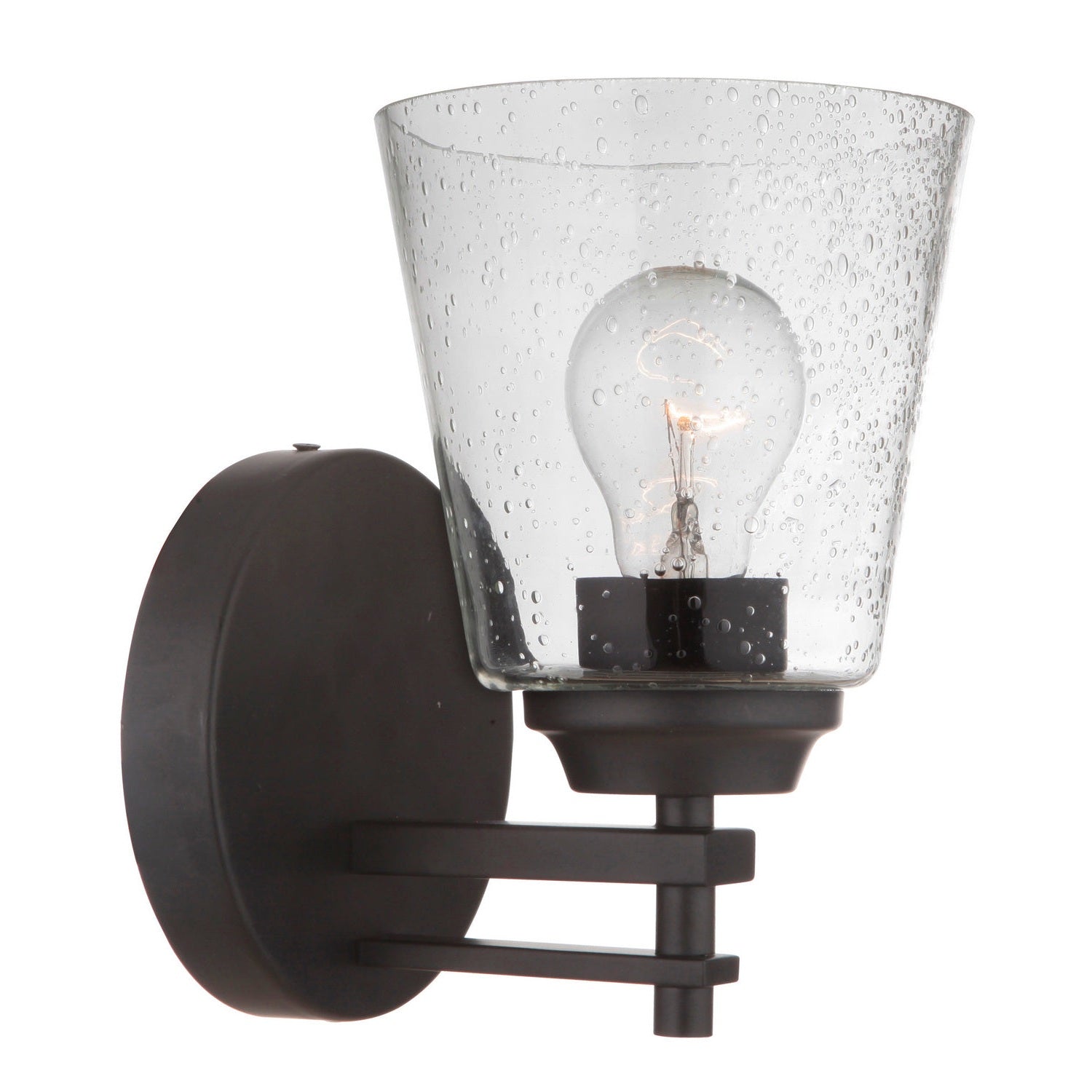 Craftmade - 19606FB1 - One Light Wall Sconce - Drake - Flat Black