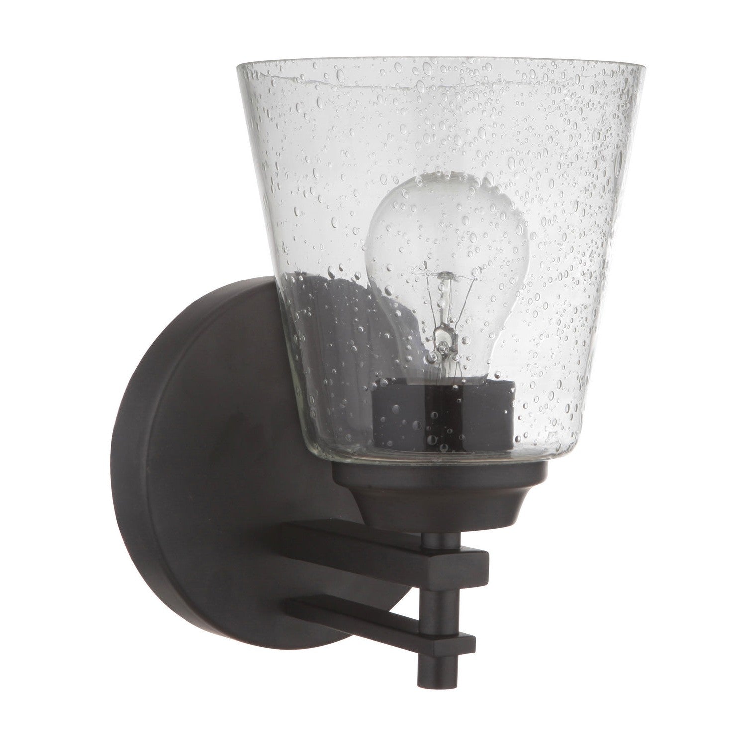 Craftmade - 19606FB1 - One Light Wall Sconce - Drake - Flat Black