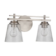Craftmade - 19616BNK2 - Two Light Vanity - Drake - Brushed Polished Nickel