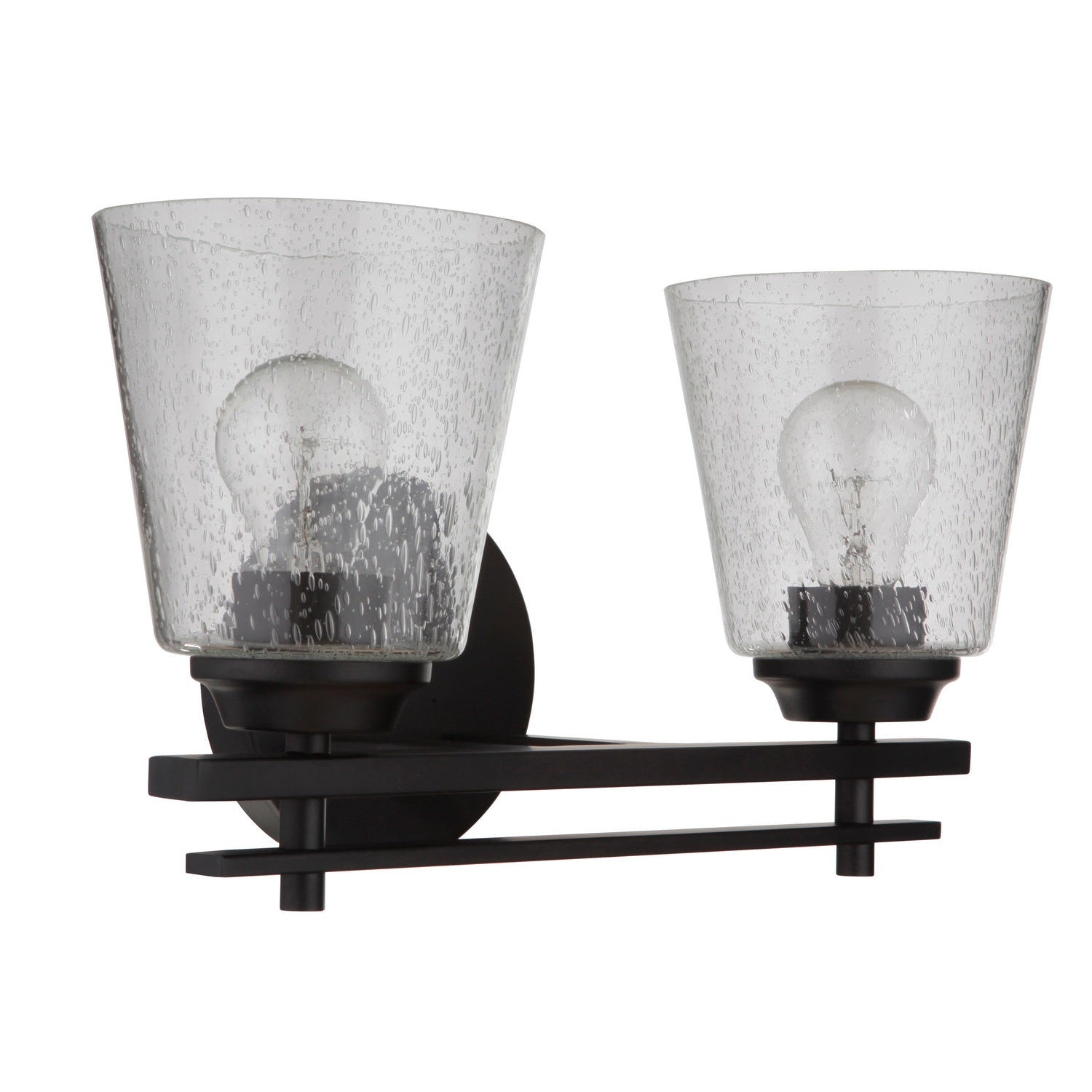 Craftmade - 19616FB2 - Two Light Vanity - Drake - Flat Black