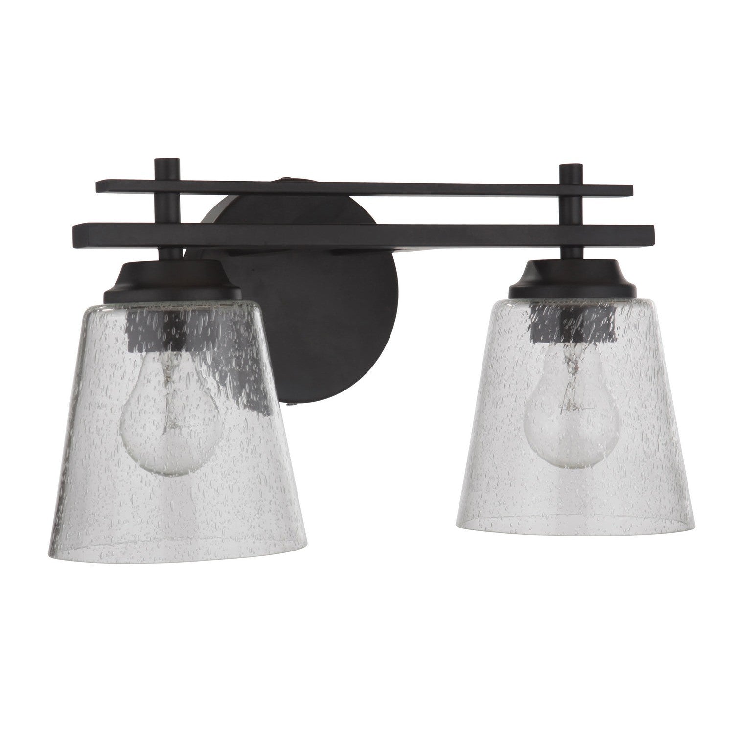 Craftmade - 19616FB2 - Two Light Vanity - Drake - Flat Black