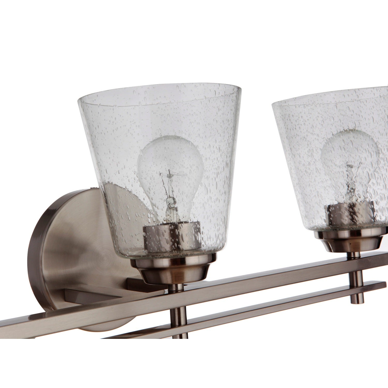 Craftmade - 19624BNK3 - Three Light Vanity - Drake - Brushed Polished Nickel
