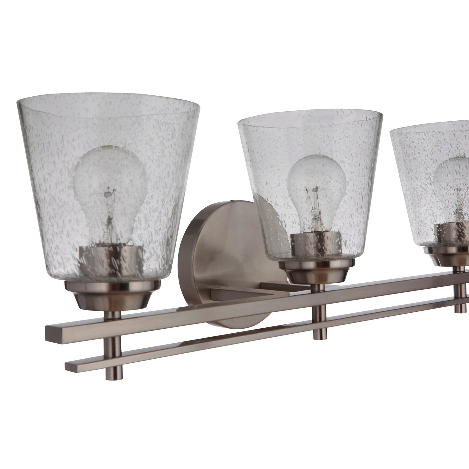Craftmade - 19624BNK3 - Three Light Vanity - Drake - Brushed Polished Nickel