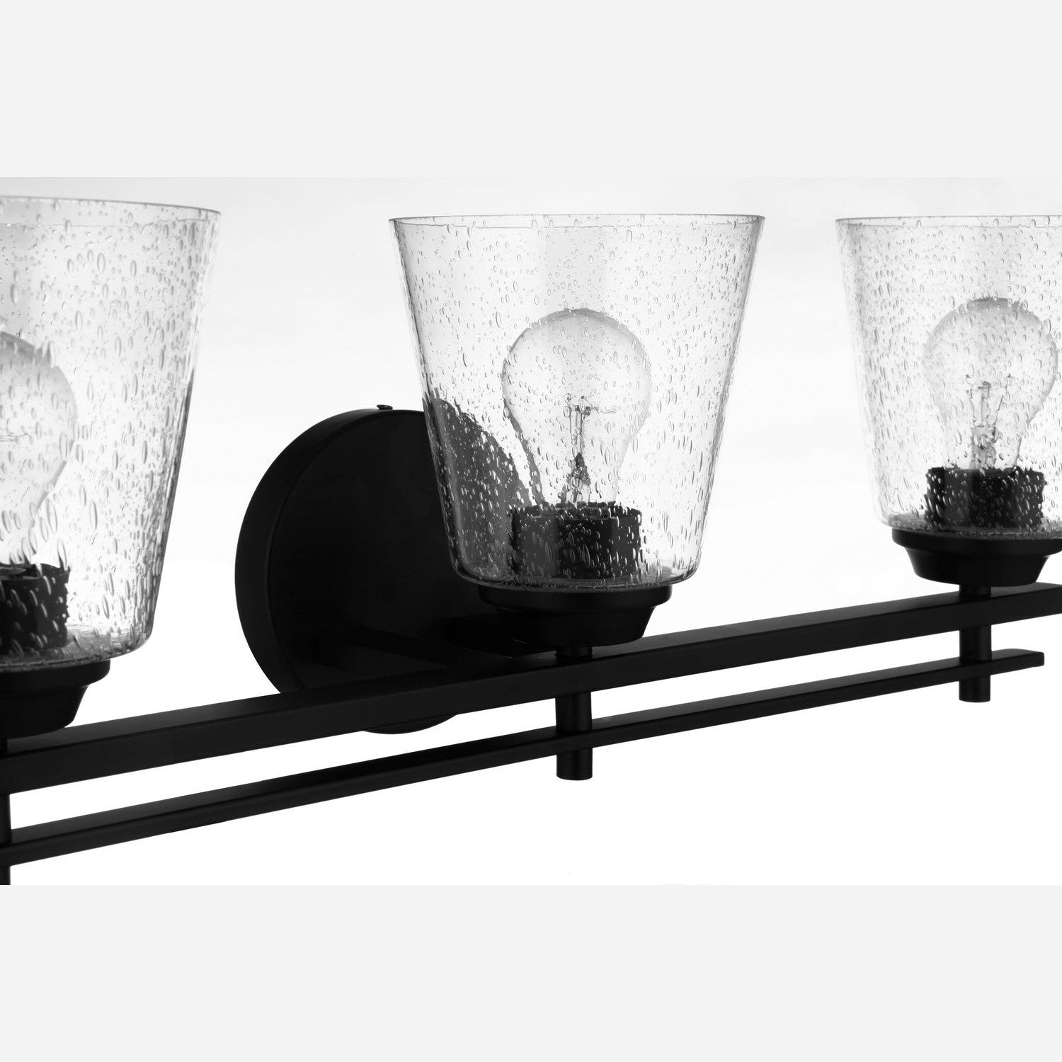 Craftmade - 19624FB3 - Three Light Vanity - Drake - Flat Black
