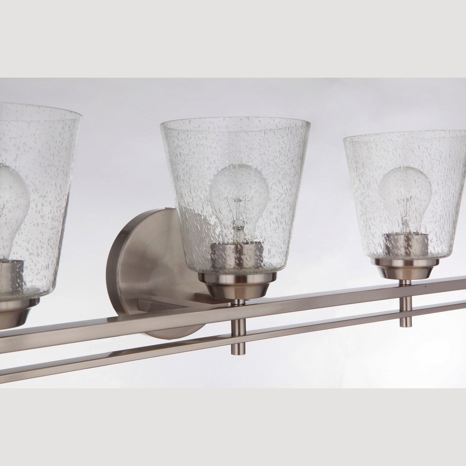 Craftmade - 19642BNK5 - Five Light Vanity - Drake - Brushed Polished Nickel