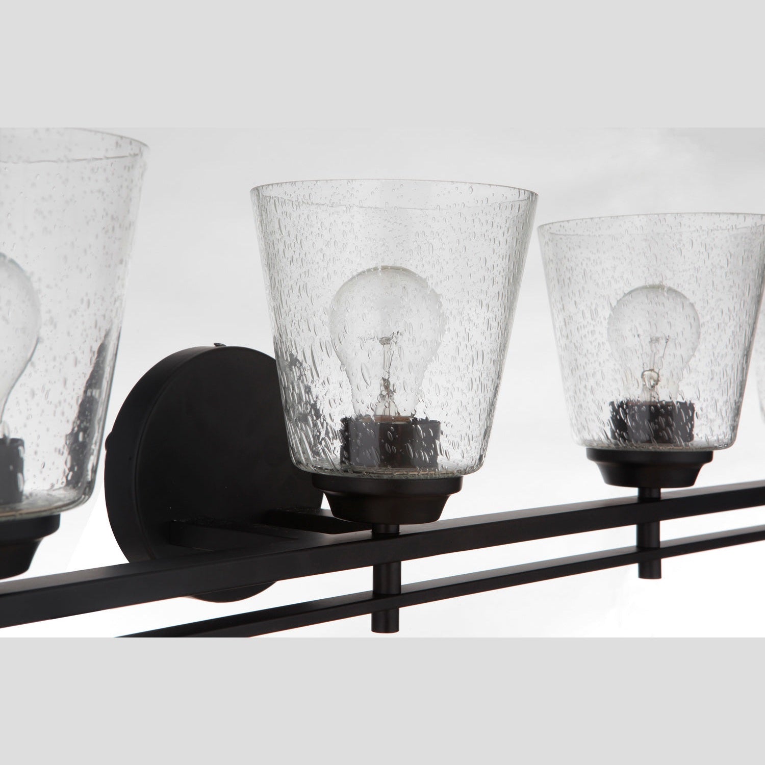 Craftmade - 19642FB5 - Five Light Vanity - Drake - Flat Black