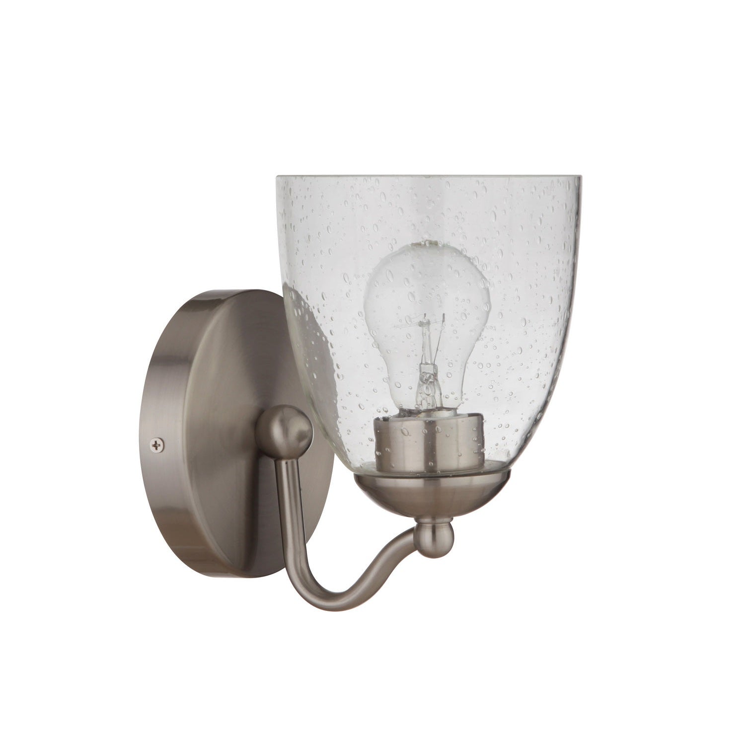 Craftmade - 19906BNK1 - One Light Wall Sconce - Hillridge - Brushed Polished Nickel