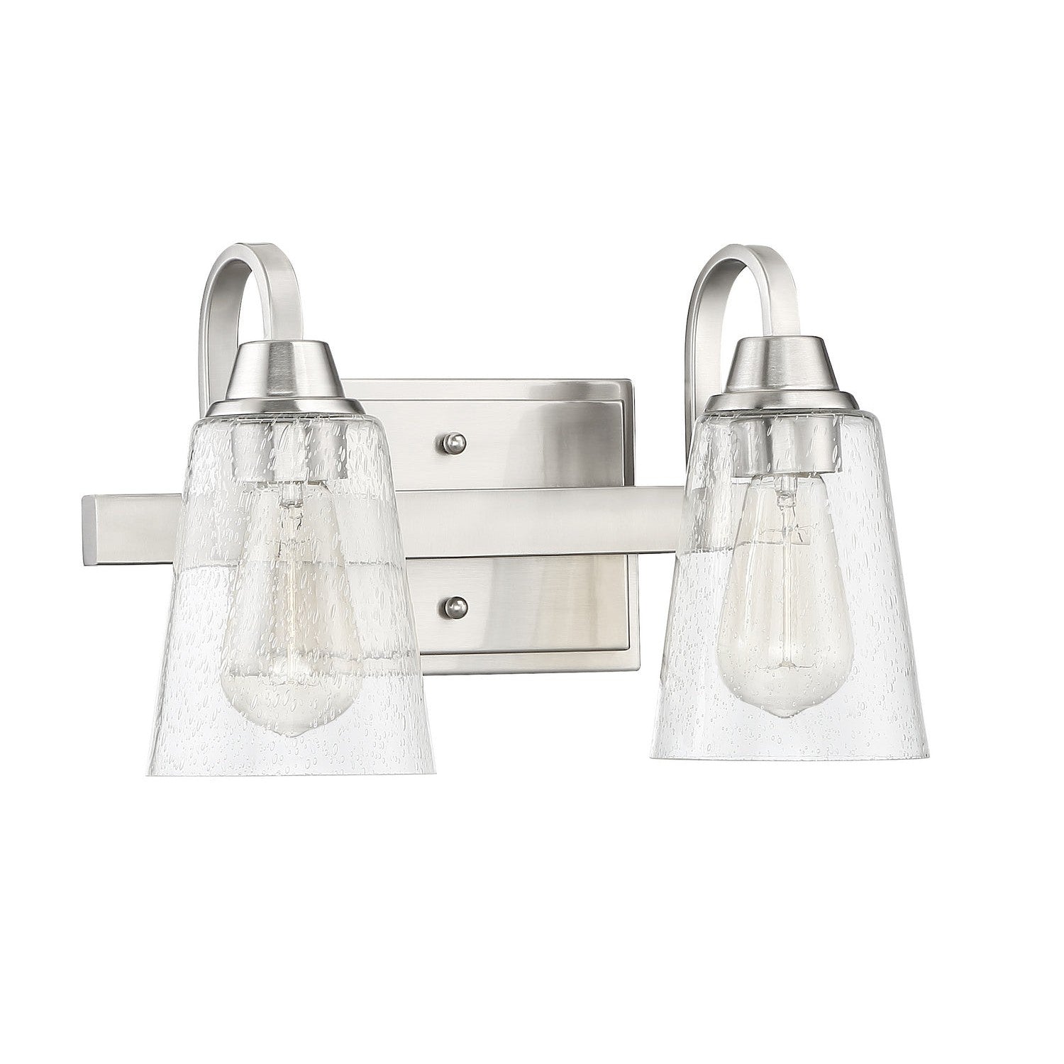 Craftmade - 41902-BNK-CS - Two Light Vanity - Grace - Brushed Polished Nickel