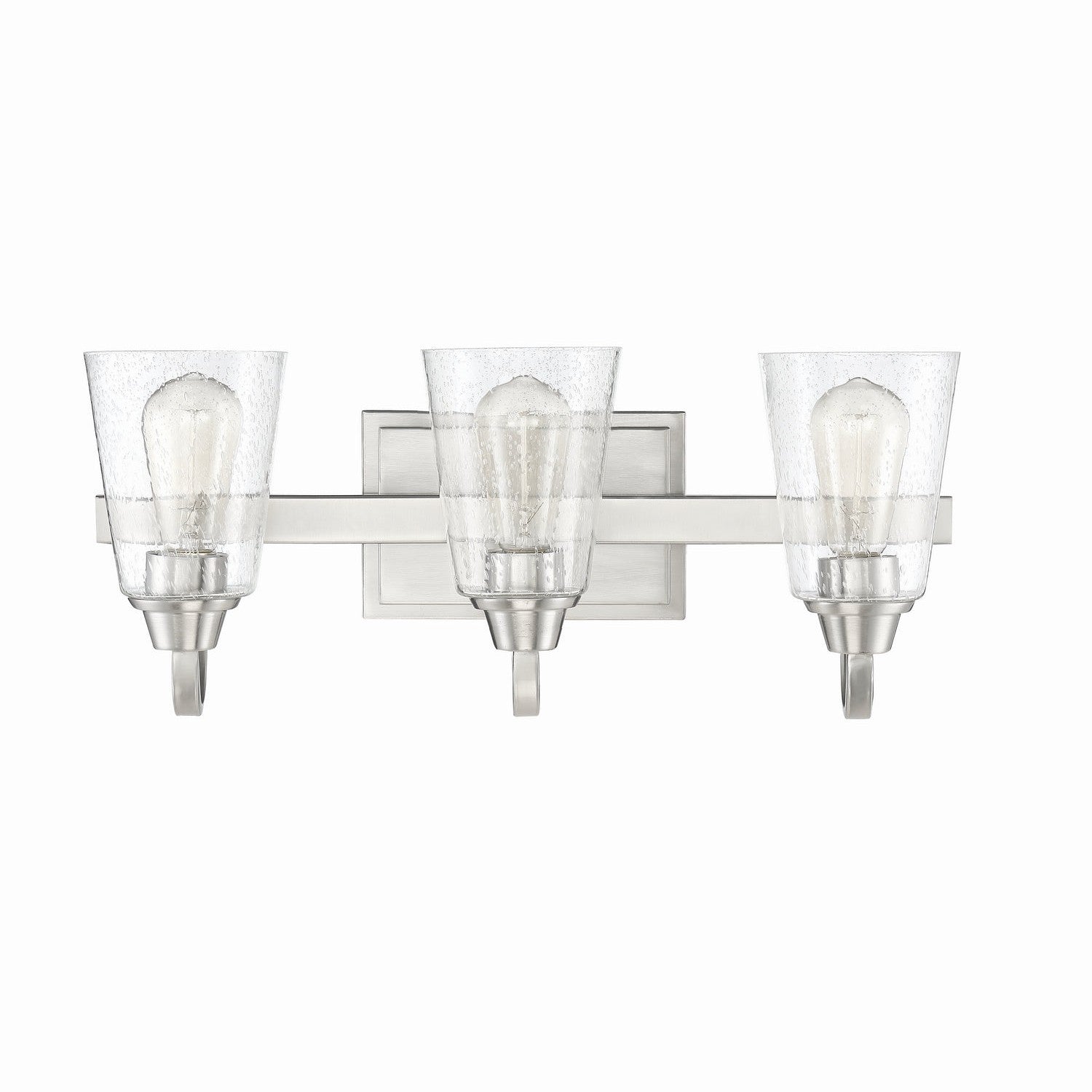 Craftmade - 41903-BNK-CS - Three Light Vanity - Grace - Brushed Polished Nickel